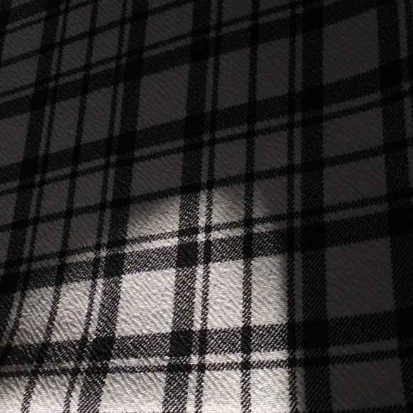 Plaid long sleeve crop top - Picture 4 of 5